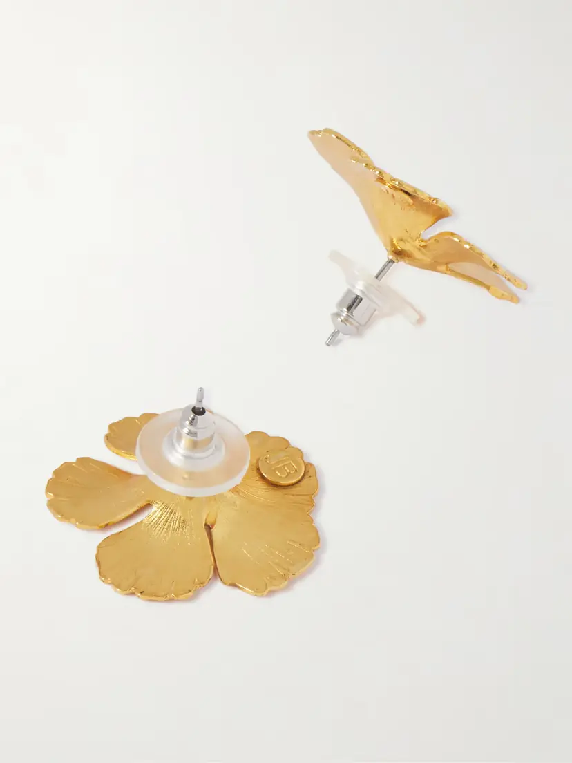 Jennifer Behr Rowena Gold-tone Earrings | Thumbnail 3 Jennifer Behr Rowena Gold-tone Earrings | Thumbnail 3