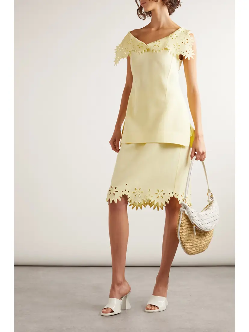 Bottega Veneta Layered Broderie Anglaise Top | Thumbnail 2