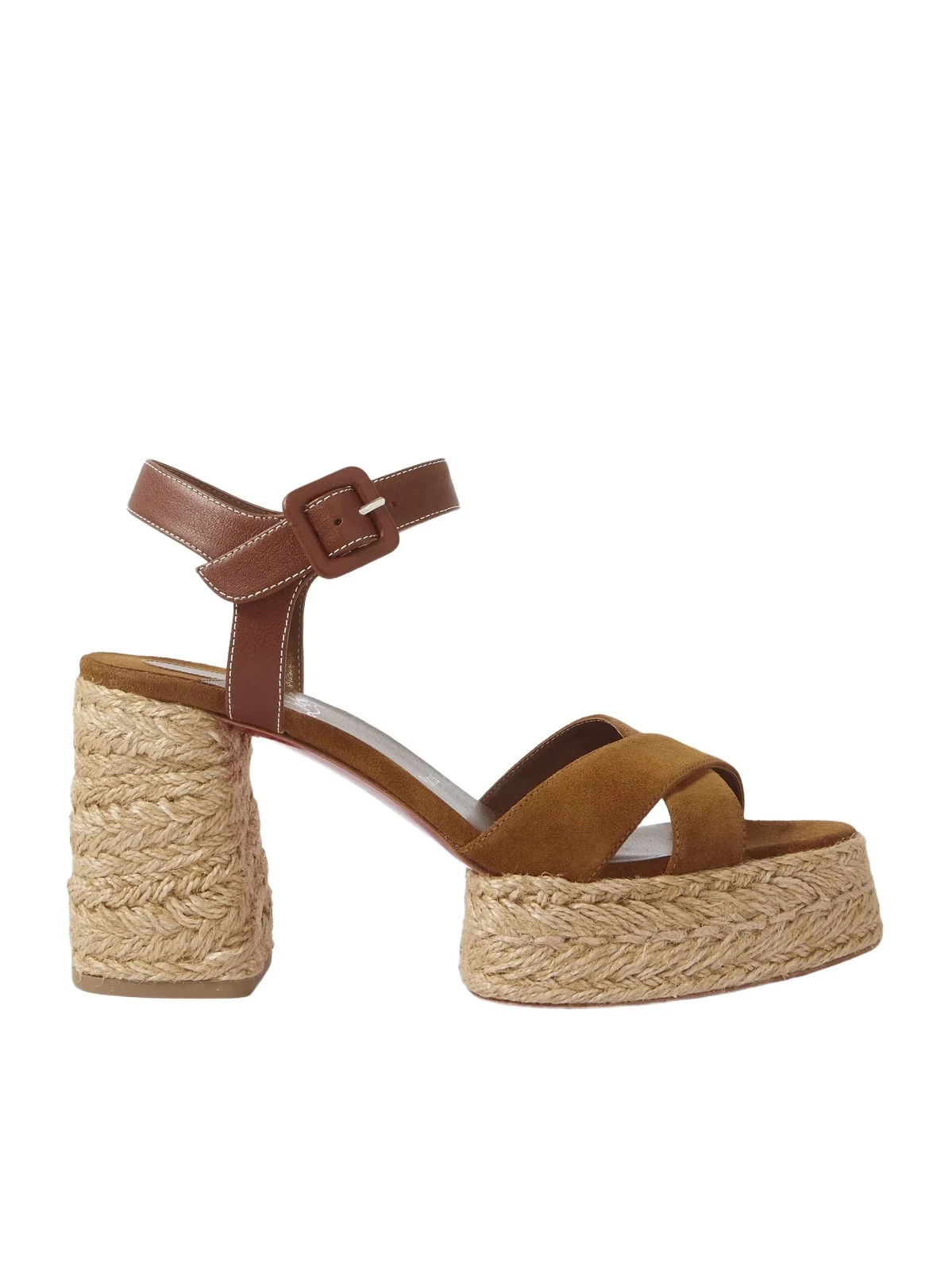 Calakala 70 Leather And Suede Espadrille Platform Sandals Calakala 70 Leather And Suede Espadrille Platform Sandals