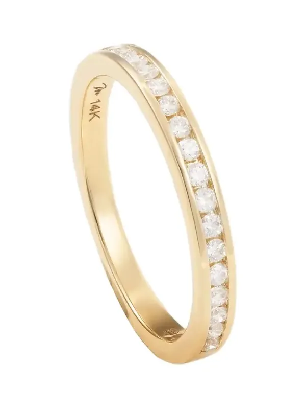 14-karat Recycled Gold Diamond Ring