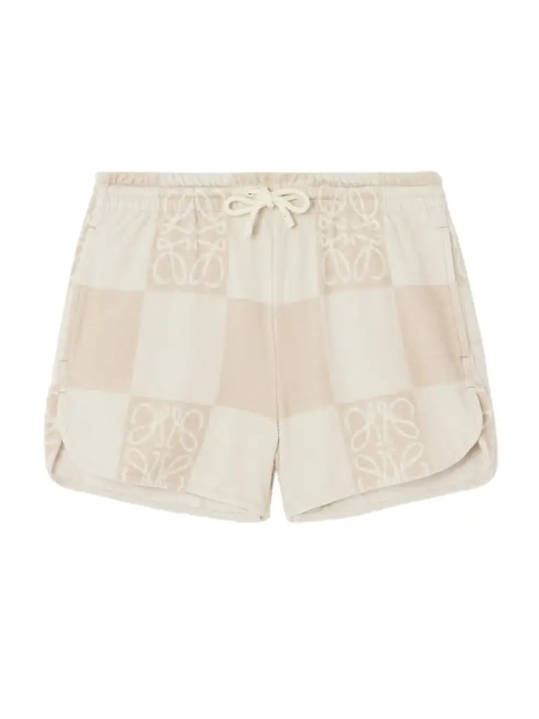 + Paula's Ibiza Cotton-blend Terry Jacquard Shorts