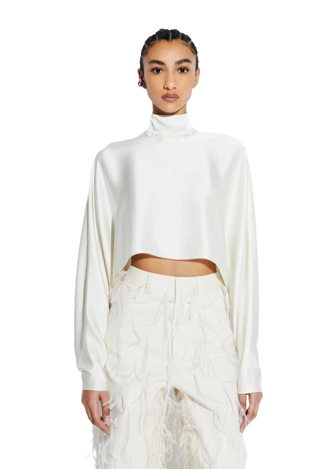 Satin Caftan Top Satin Caftan Top