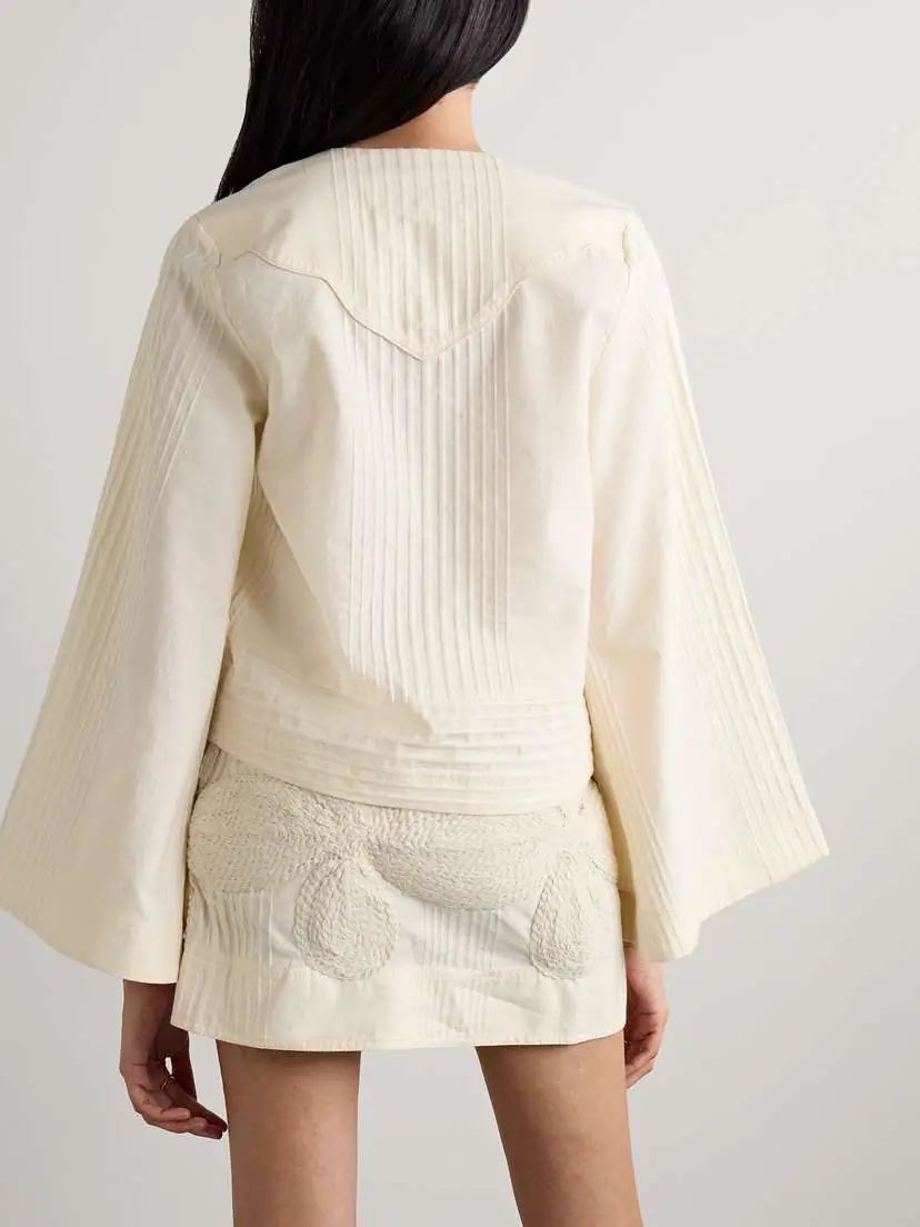 Johanna Ortiz Fair Shake Embroidered Cotton Shirt | Thumbnail 3 Johanna Ortiz Fair Shake Embroidered Cotton Shirt | Thumbnail 3