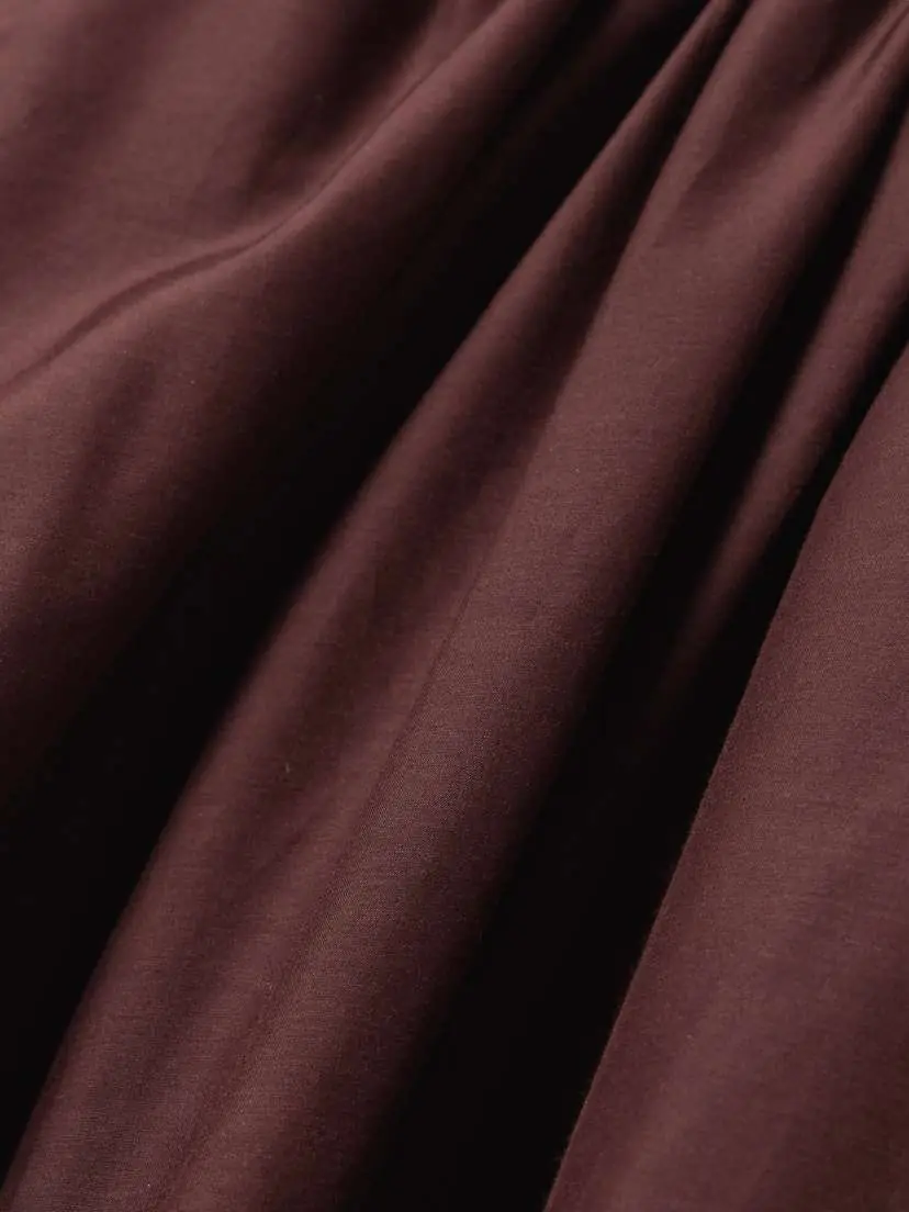 Matteau One-shoulder Organic Cotton And Silk-blend Maxi Dress | Thumbnail 4 Matteau One-shoulder Organic Cotton And Silk-blend Maxi Dress | Thumbnail 4