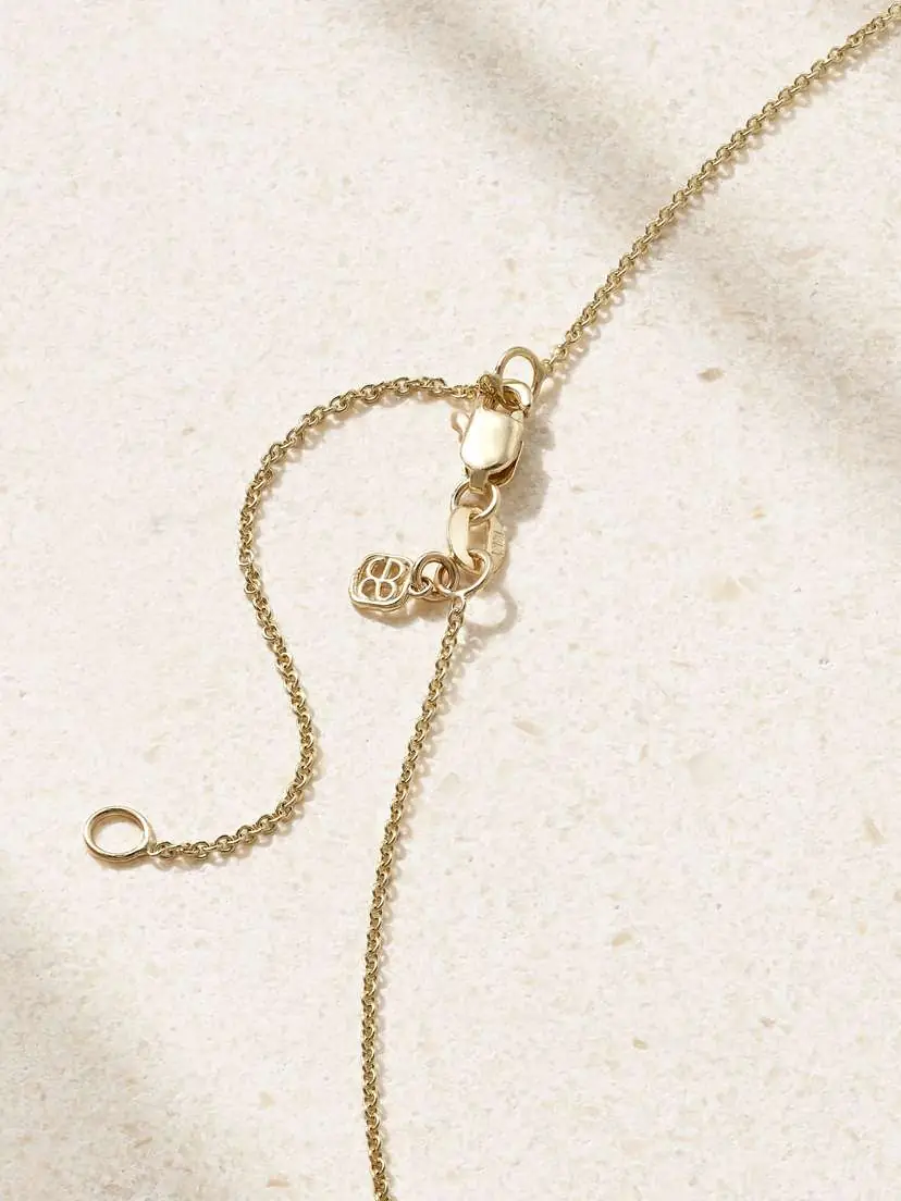 Sydney Evan Hermit Crab 14-karat Gold Diamond Necklace | Thumbnail 3