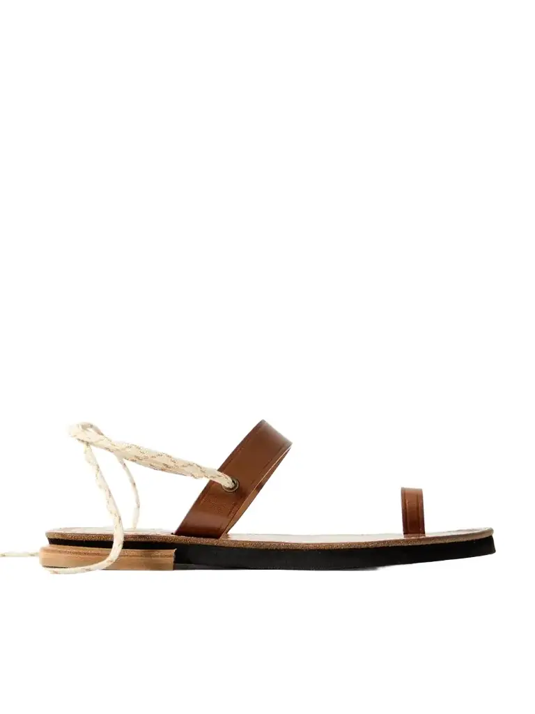 Dries Van Noten Leather Sandals | Thumbnail 1 Dries Van Noten Leather Sandals | Thumbnail 1