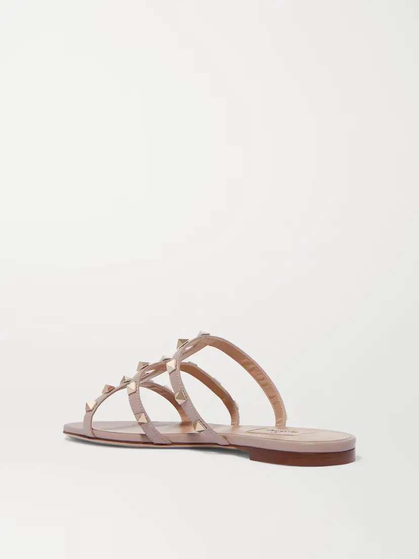 Valentino Garavani Rockstud Leather Sandals | Thumbnail 3