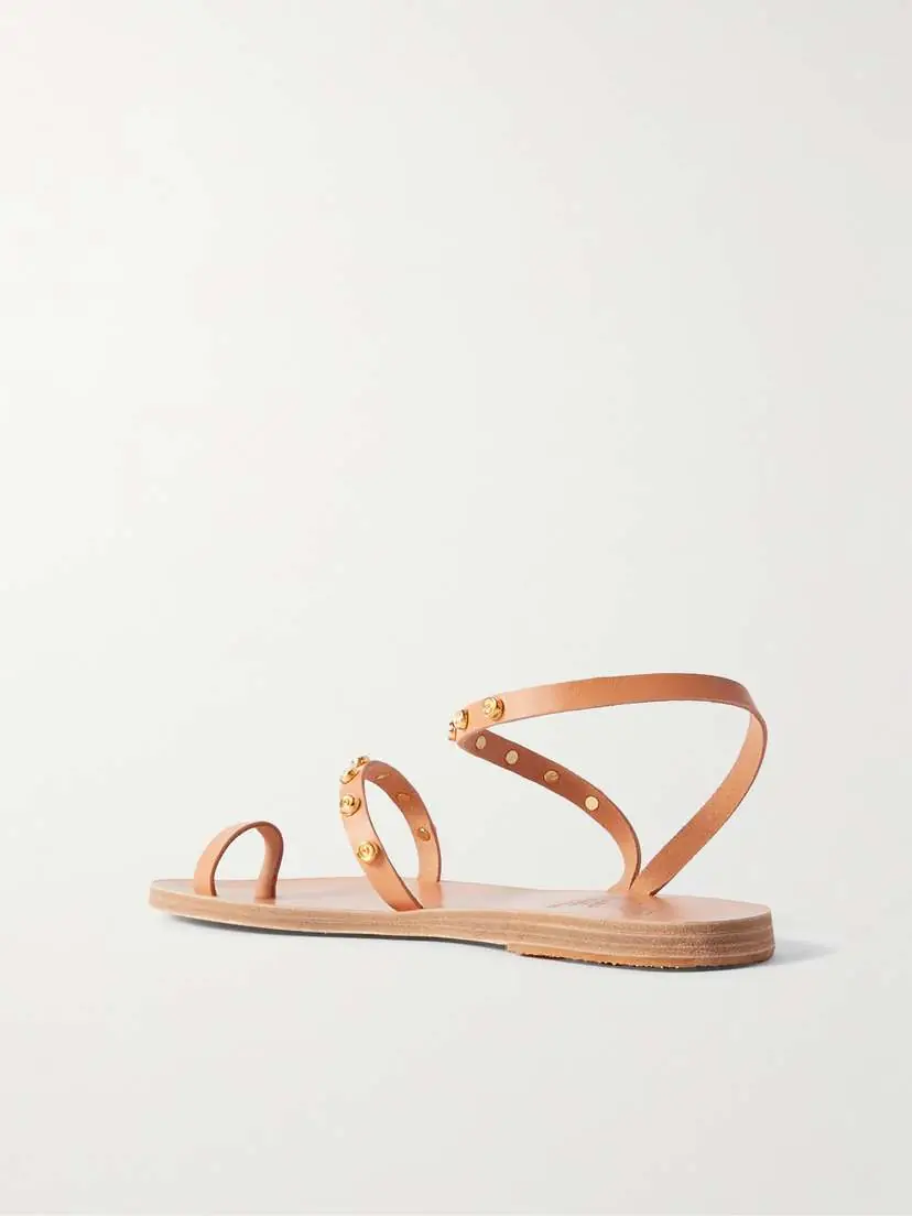 Ancient Greek Sandals Apli Eleftheria Embellished Leather Sandals | Thumbnail 3 Ancient Greek Sandals Apli Eleftheria Embellished Leather Sandals | Thumbnail 3