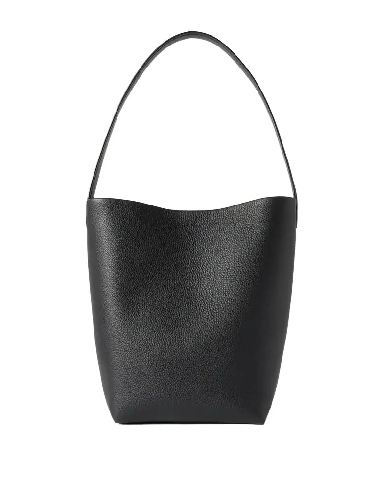 N/s Park Medium Textured-leather Tote