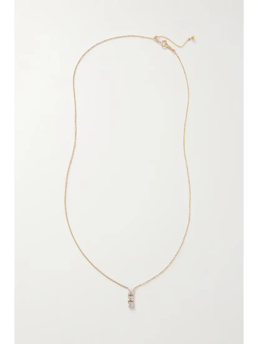 Anissa Kermiche Brontë Doré 14-karat Gold Diamond Necklace | Thumbnail 4 Anissa Kermiche Brontë Doré 14-karat Gold Diamond Necklace | Thumbnail 4