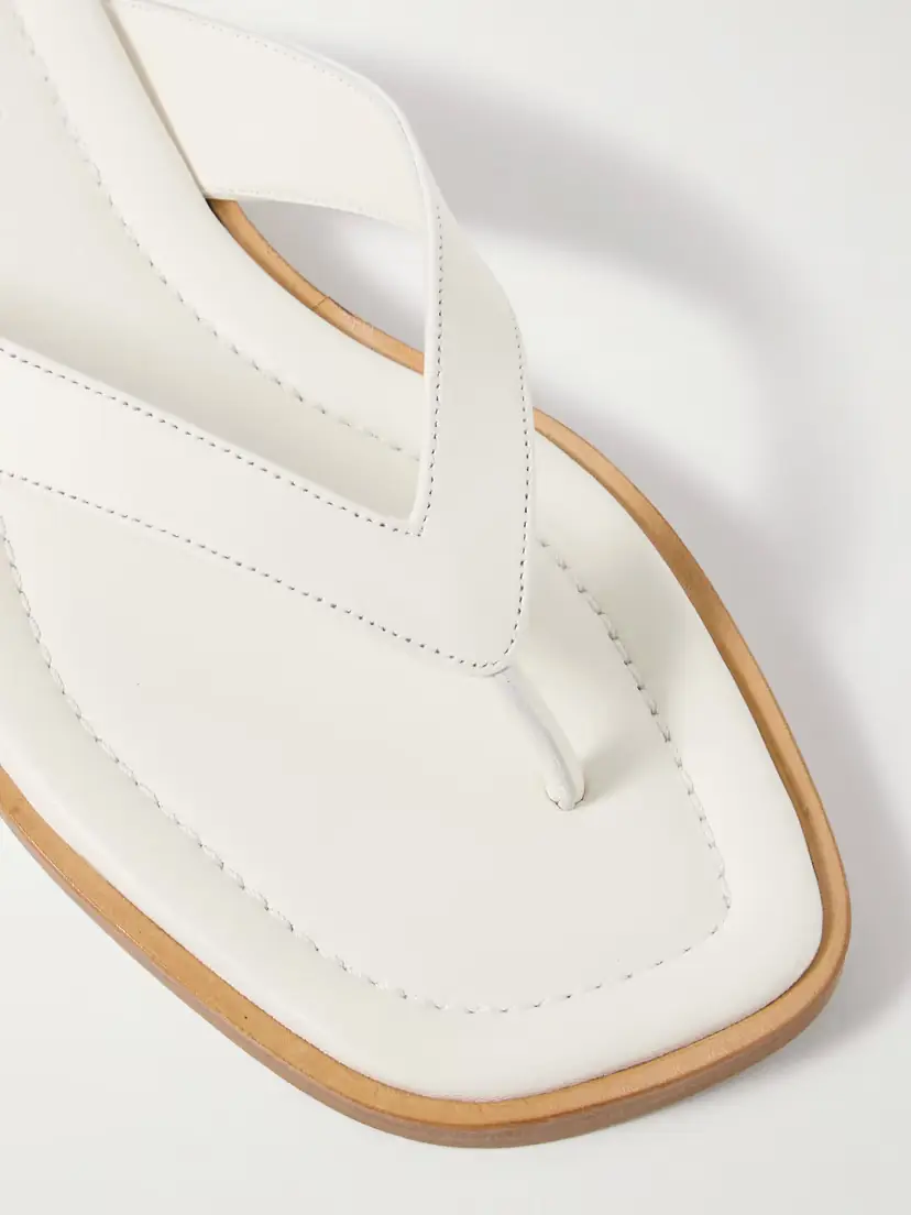 Staud Dante Leather Thong Sandals | Thumbnail 4
