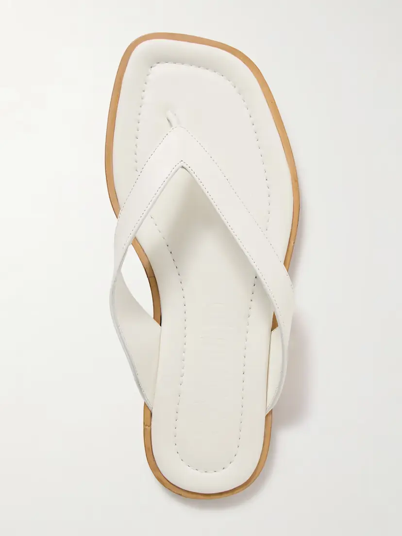 Staud Dante Leather Thong Sandals | Thumbnail 5