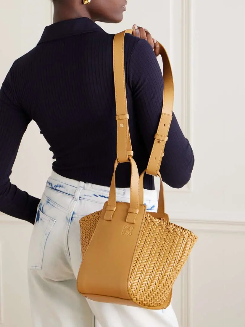 Loewe Hammock Woven Leather Tote Bag | Thumbnail 6 Loewe Hammock Woven Leather Tote Bag | Thumbnail 6