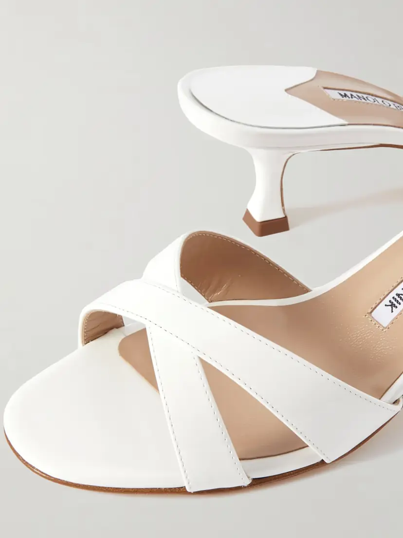 Manolo Blahnik Callamu 50 Patent Leather Mules | Thumbnail 4 Manolo Blahnik Callamu 50 Patent Leather Mules | Thumbnail 4