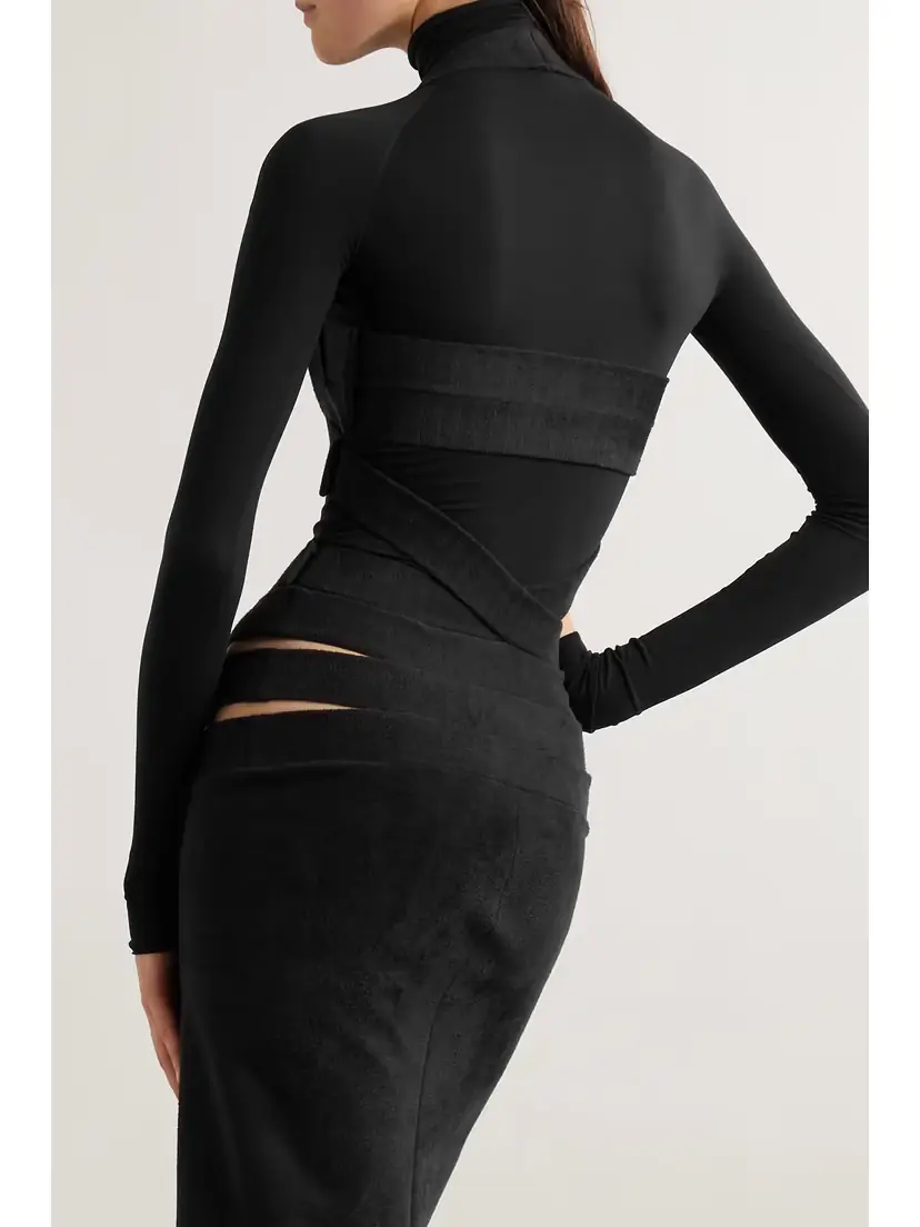 Alaïa Jersey Turtleneck Bodysuit | Thumbnail 3