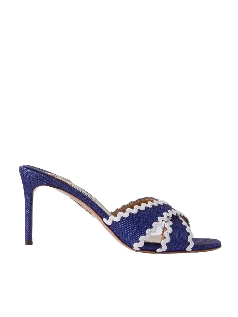 Ric Rac 75 Raffia Sandals - IT35.5