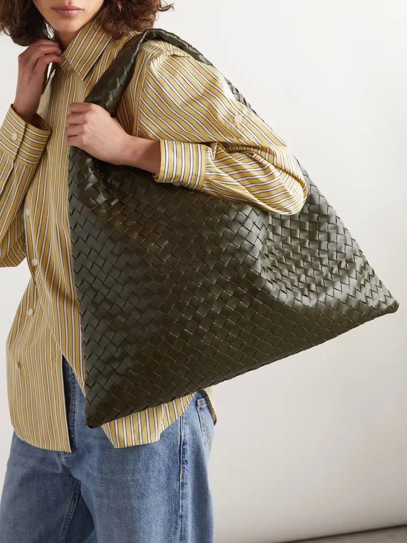 Bottega Veneta Hop Large Intrecciato Leather Tote | Thumbnail 2 Bottega Veneta Hop Large Intrecciato Leather Tote | Thumbnail 2
