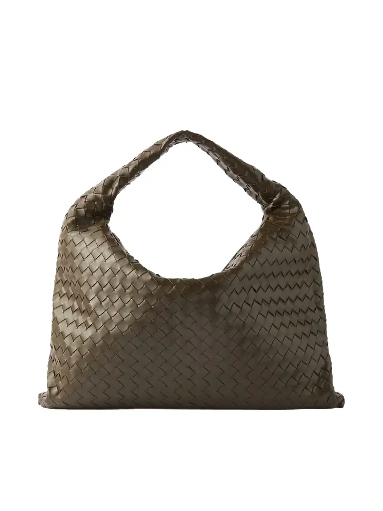 Hop Large Intrecciato Leather Tote