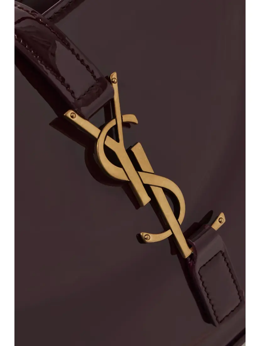 Saint Laurent Le 5 À 7 Patent-leather Shoulder Bag | Thumbnail 4 Saint Laurent Le 5 À 7 Patent-leather Shoulder Bag | Thumbnail 4