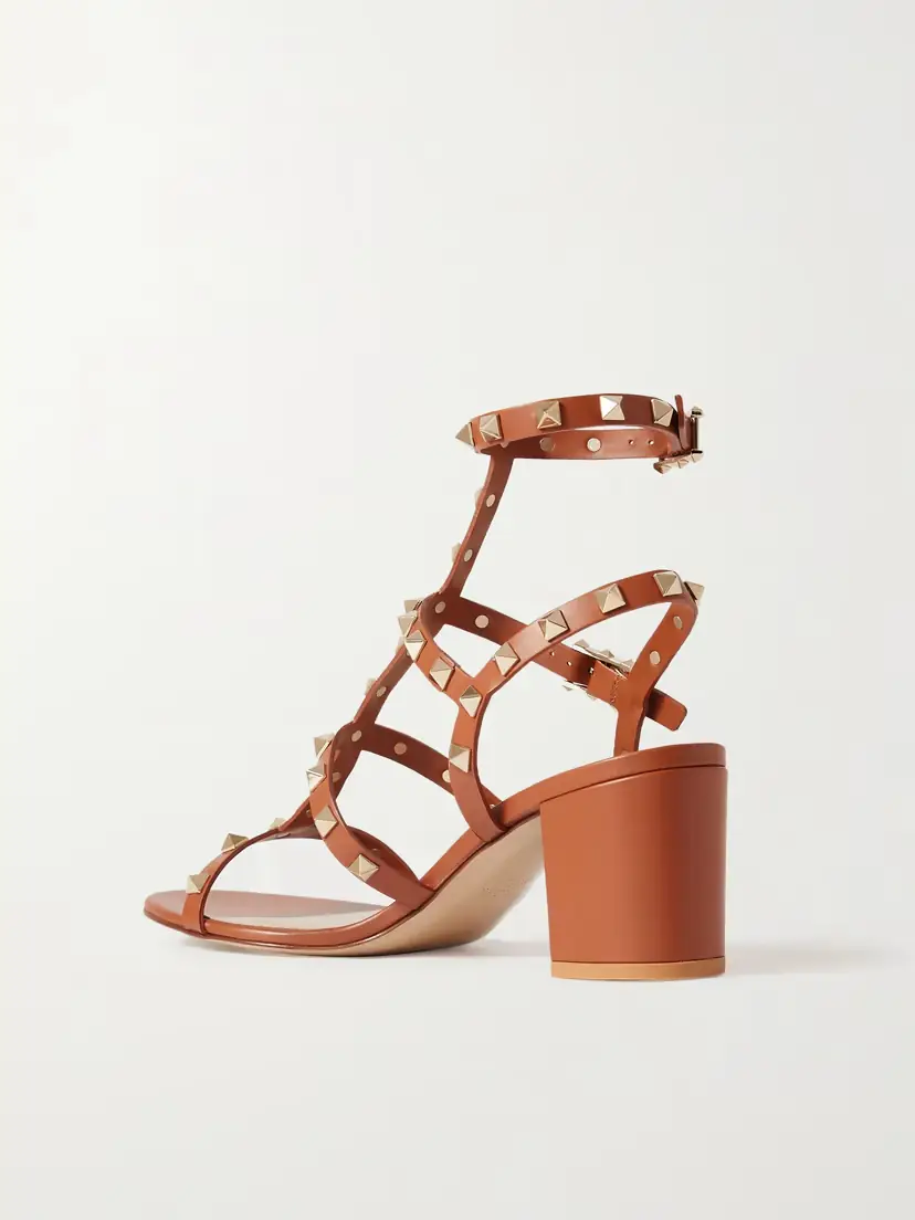 Valentino Garavani Rockstud 55 Leather Sandals | Thumbnail 3