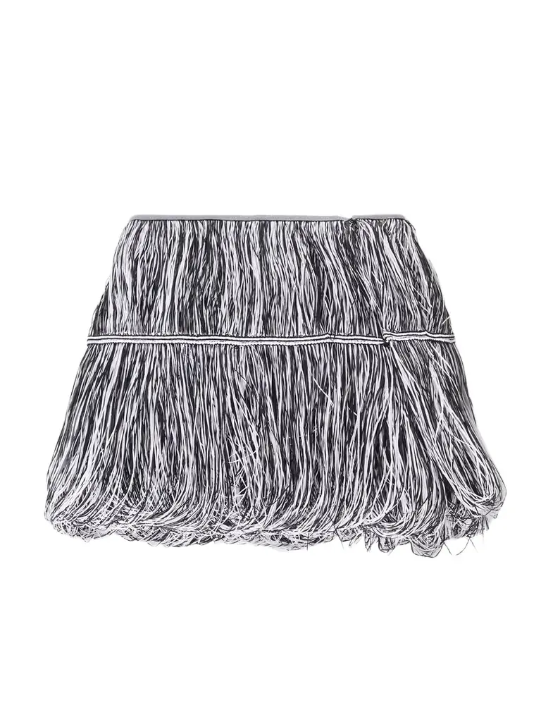 Alaïa Tiered Fringed Chenille Mini Skirt | Thumbnail 1 Alaïa Tiered Fringed Chenille Mini Skirt | Thumbnail 1