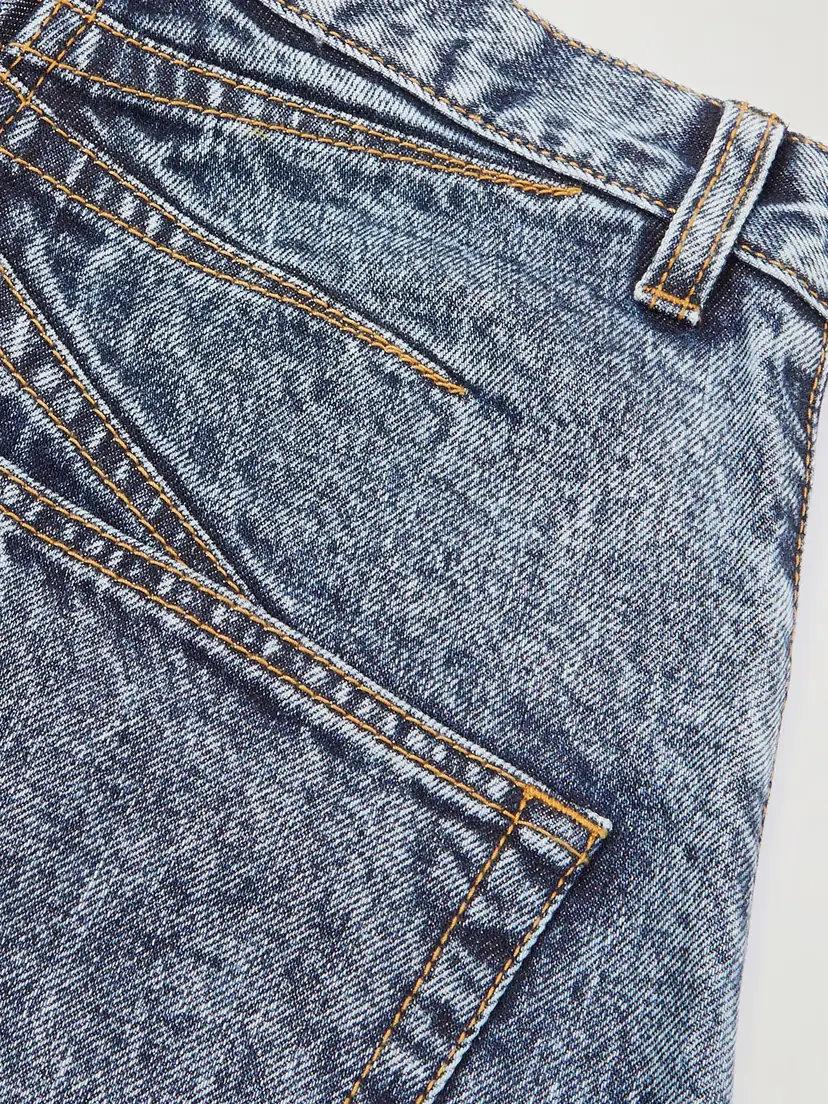 Alaïa Acid-wash High-rise Barrel-leg Jeans | Thumbnail 6 Alaïa Acid-wash High-rise Barrel-leg Jeans | Thumbnail 6
