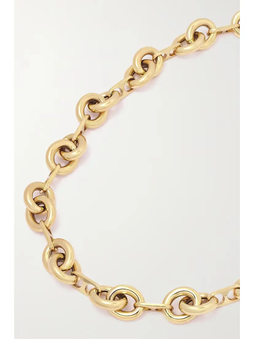 Lauren Rubinski Medium 14-karat Gold Necklace | Thumbnail 4 Lauren Rubinski Medium 14-karat Gold Necklace | Thumbnail 4