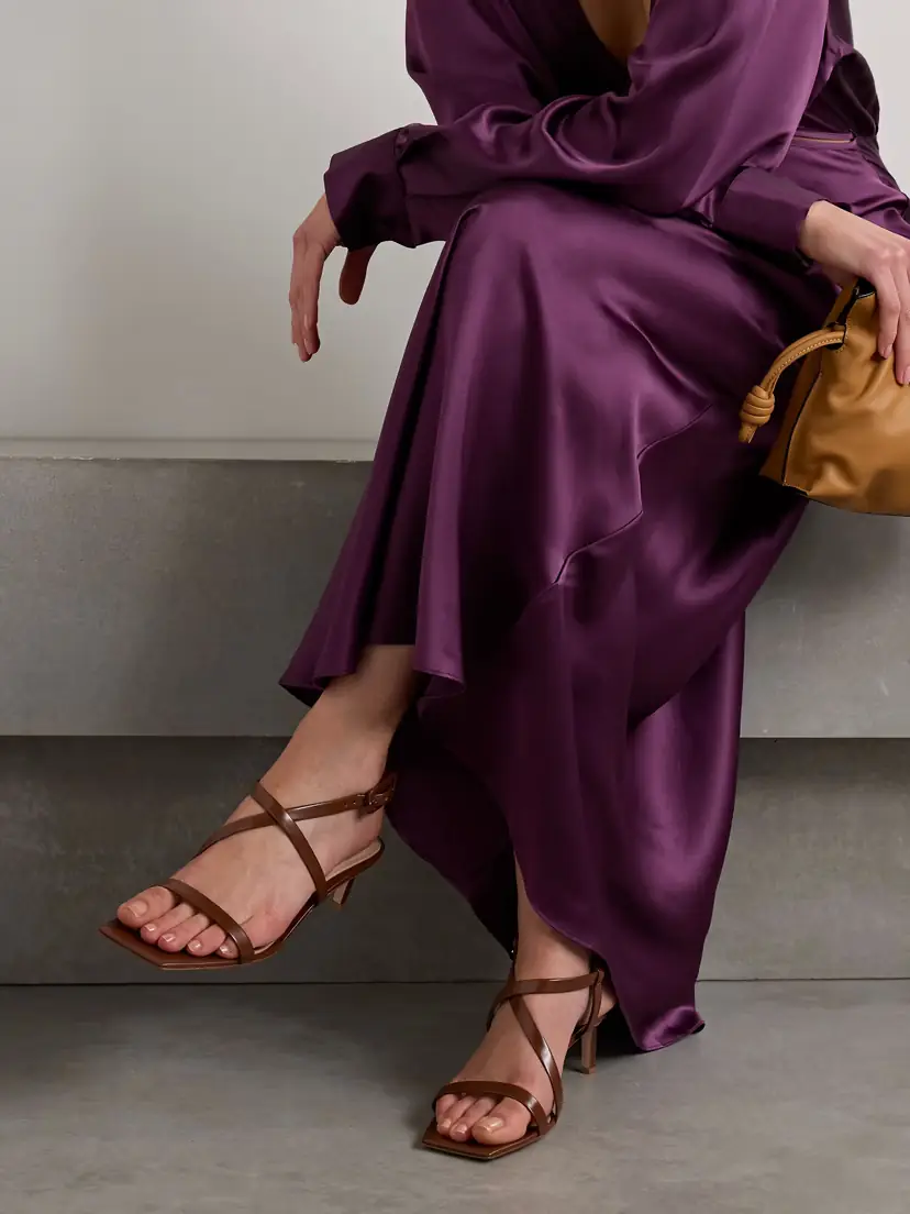 Gianvito Rossi Lindsay 55 Leather Sandals | Thumbnail 2