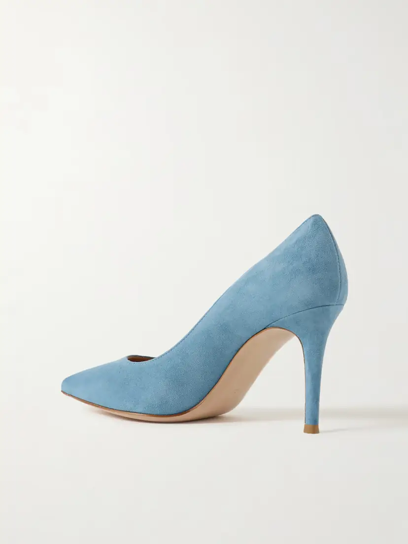 Gianvito Rossi Gianvito 85 Suede Pumps | Thumbnail 3