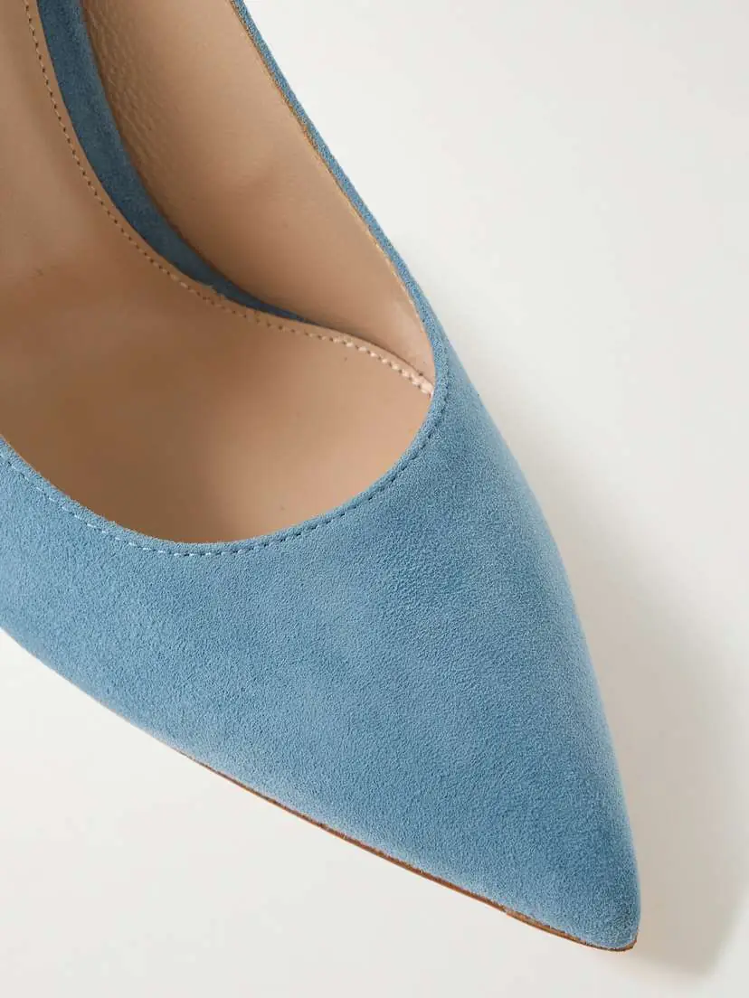 Gianvito Rossi Gianvito 85 Suede Pumps | Thumbnail 4