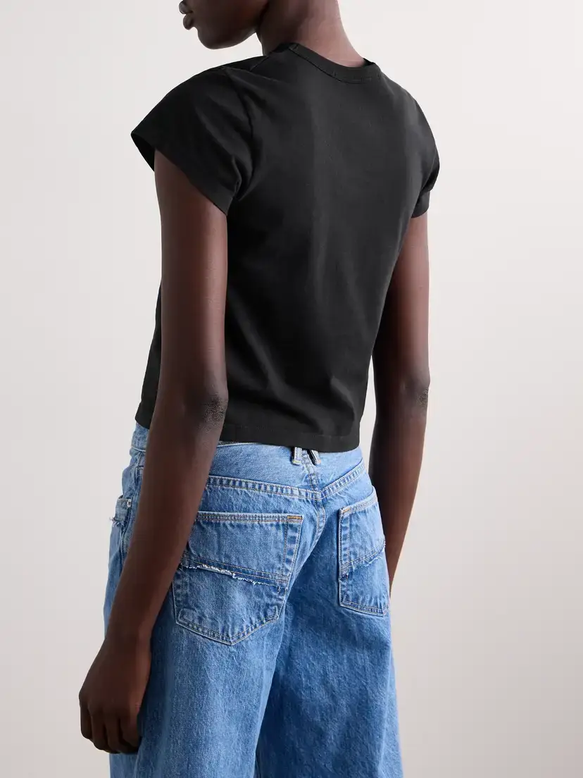 SLVRLAKE Easy Cotton-jersey T-shirt | Thumbnail 4 SLVRLAKE Easy Cotton-jersey T-shirt | Thumbnail 4