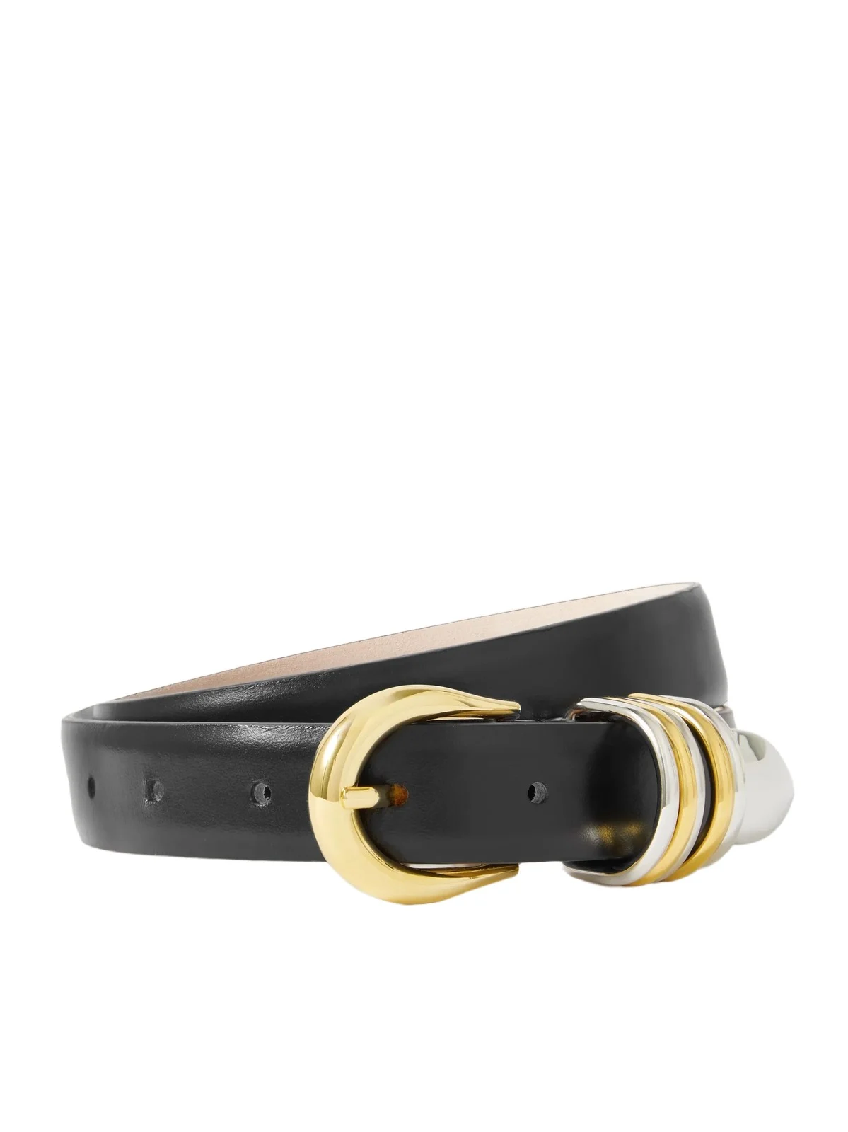 Hollyhock Embellished Leather Belt Hollyhock Embellished Leather Belt