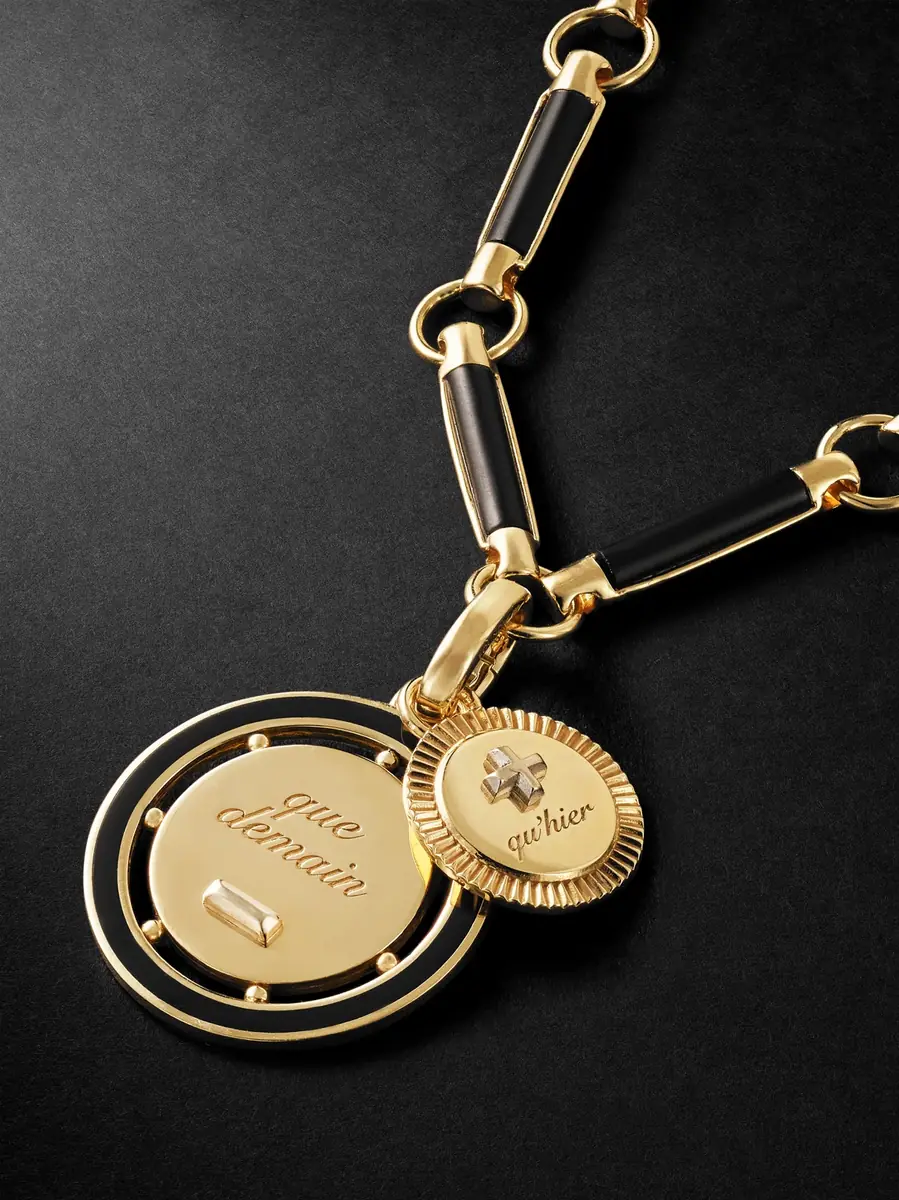 Foundrae Ever Growing Vivacity 18-karat Gold Onyx Necklace | Thumbnail 10 Foundrae Ever Growing Vivacity 18-karat Gold Onyx Necklace | Thumbnail 10