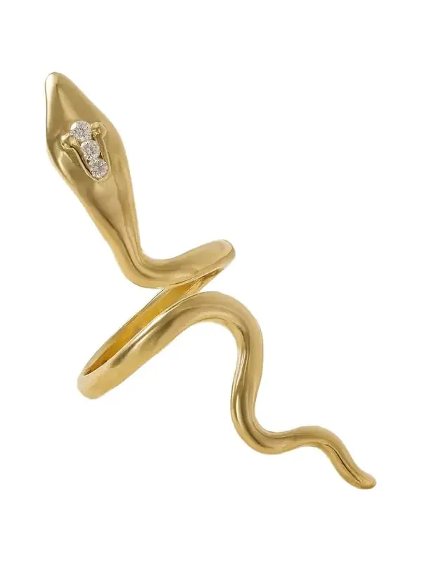 Cobra 18-karat Gold Diamond Ring