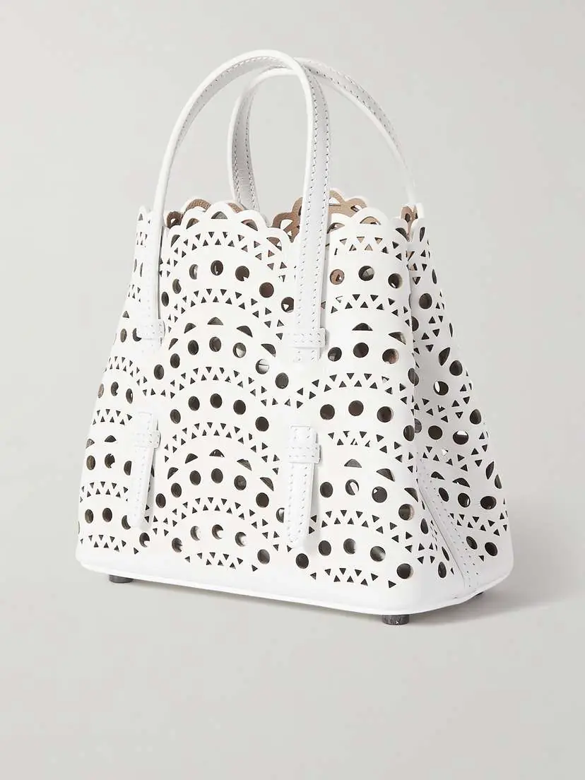 Alaïa Mina 16 Leather Tote | Thumbnail 3 Alaïa Mina 16 Leather Tote | Thumbnail 3