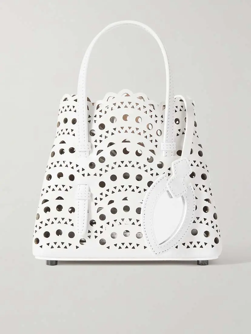 Alaïa Mina 16 Leather Tote | Thumbnail 6 Alaïa Mina 16 Leather Tote | Thumbnail 6