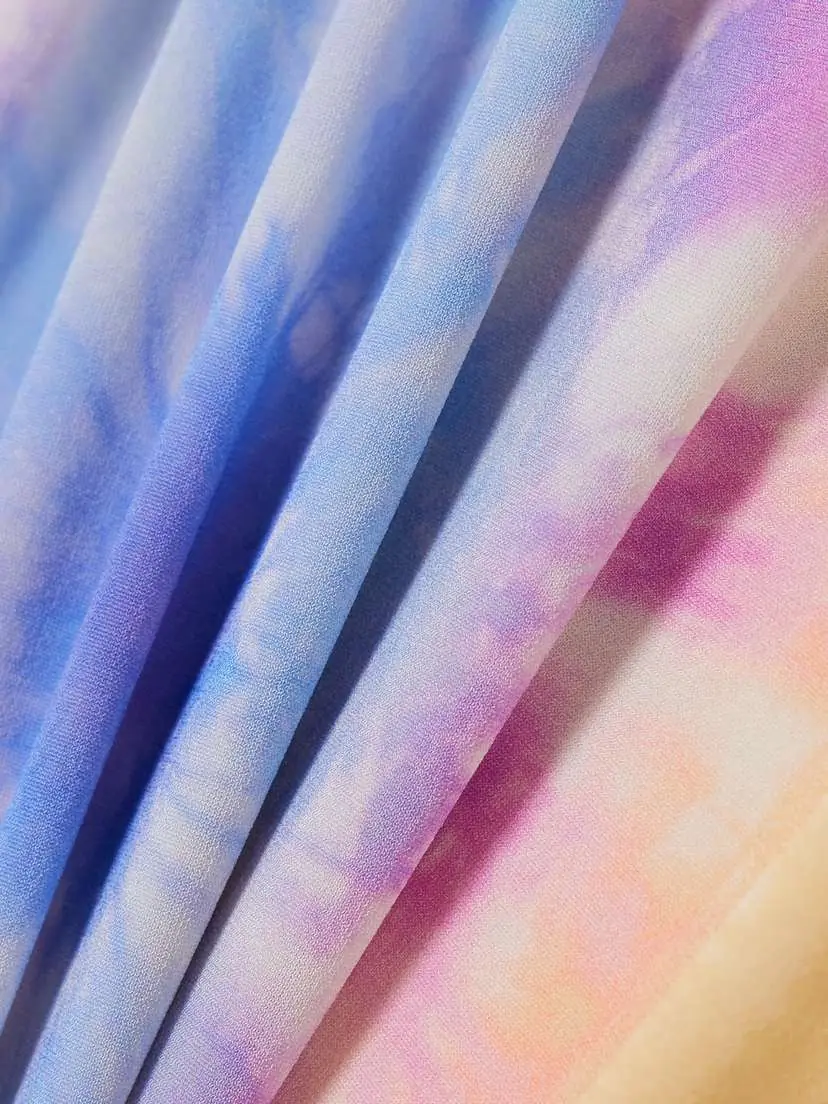 Rabanne Second Skin Tie-dyed Stretch-jersey Maxi Dress | Thumbnail 4