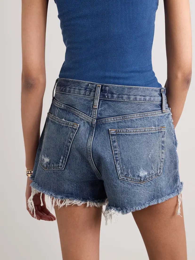 AGOLDE Parker Vintage Cutoff Organic Denim Shorts | Thumbnail 3 AGOLDE Parker Vintage Cutoff Organic Denim Shorts | Thumbnail 3