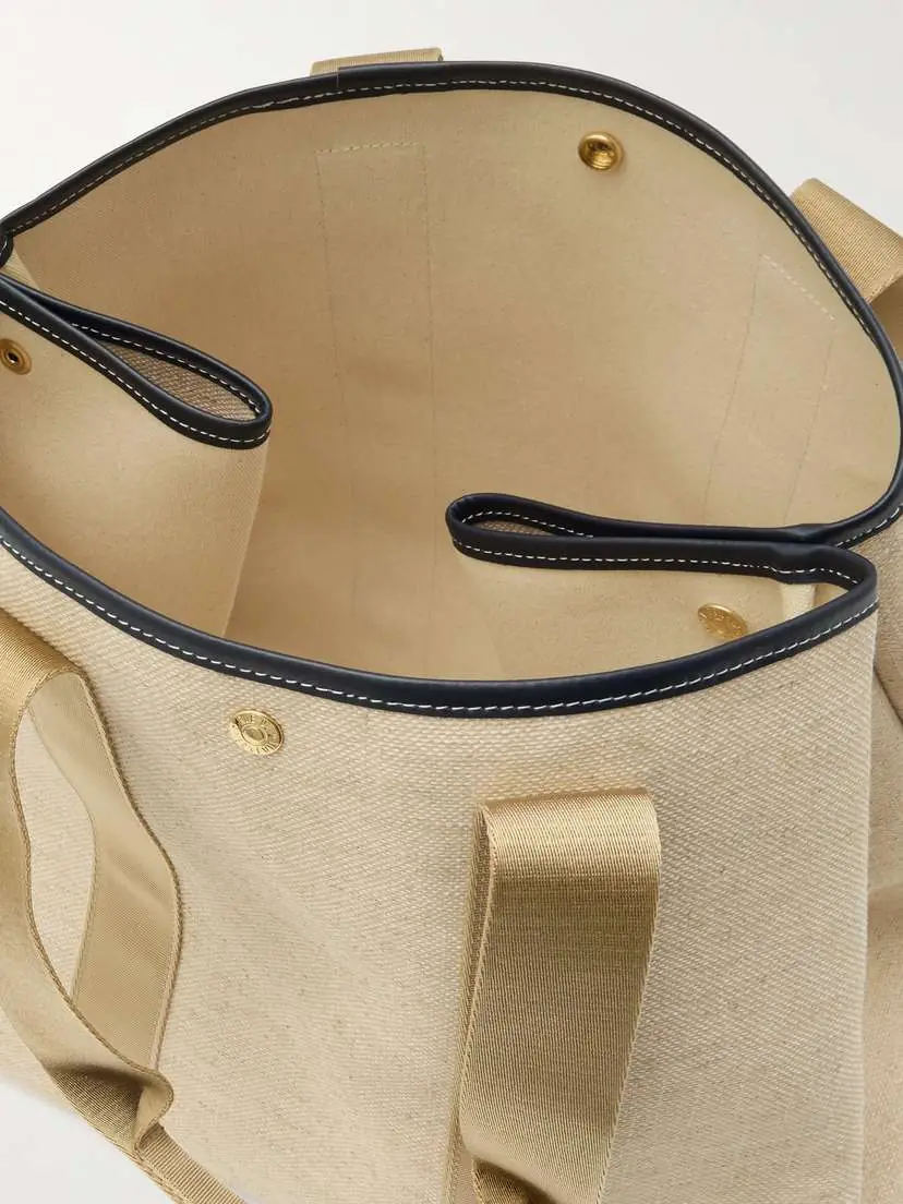 RUE de VERNEUIL Traversée Large Leather- And Webbing-trimmed Canvas Tote | Thumbnail 4 RUE de VERNEUIL Traversée Large Leather- And Webbing-trimmed Canvas Tote | Thumbnail 4
