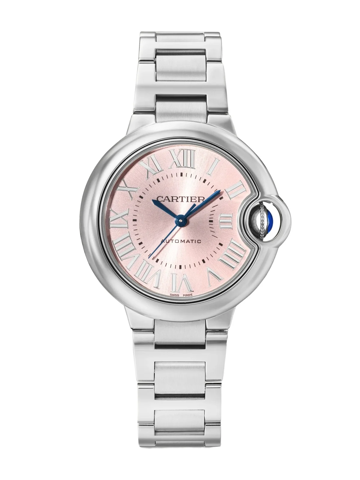 Cartier Ballon Bleu De Automatic Stainless Steel Watch