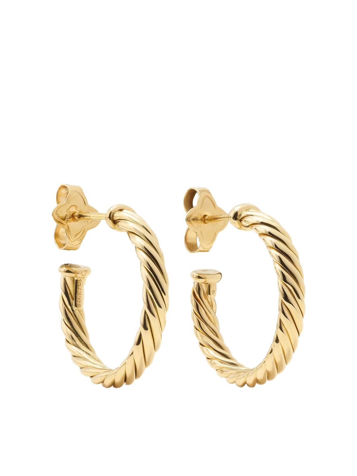 Cable Spira 18-karat Gold Hoop Earrings Cable Spira 18-karat Gold Hoop Earrings