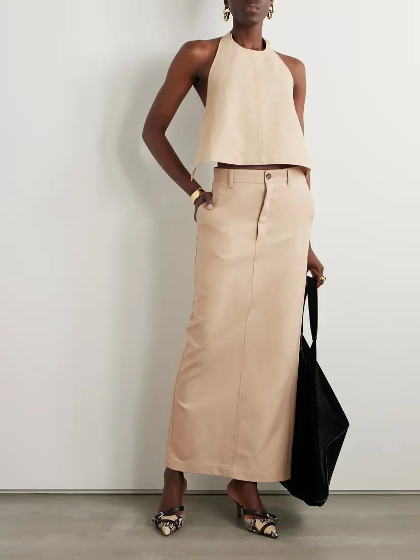 Wardrobe.NYC Cotton-drill Maxi Skirt | Thumbnail 2 Wardrobe.NYC Cotton-drill Maxi Skirt | Thumbnail 2