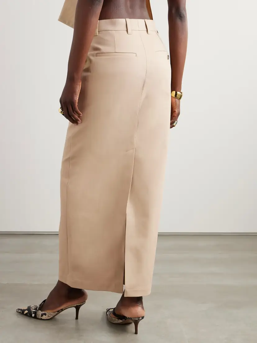 Wardrobe.NYC Cotton-drill Maxi Skirt | Thumbnail 3 Wardrobe.NYC Cotton-drill Maxi Skirt | Thumbnail 3