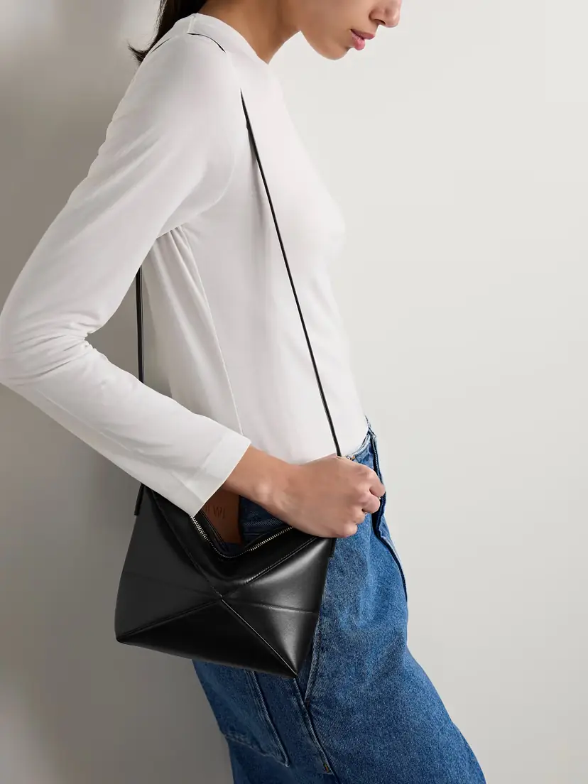 Loewe Puzzle Fold Leather Clutch | Thumbnail 2 Loewe Puzzle Fold Leather Clutch | Thumbnail 2