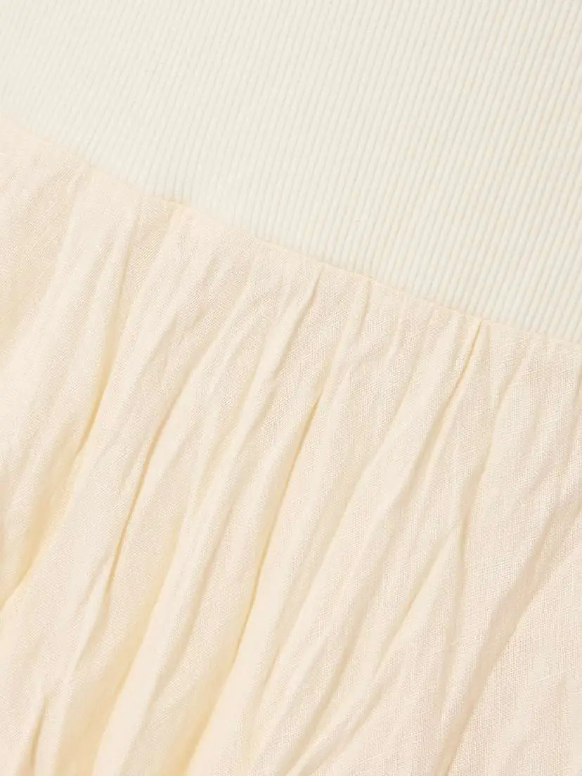 Johanna Ortiz Ribbed Jersey-trimmed Linen-blend Maxi Skirt | Thumbnail 4 Johanna Ortiz Ribbed Jersey-trimmed Linen-blend Maxi Skirt | Thumbnail 4