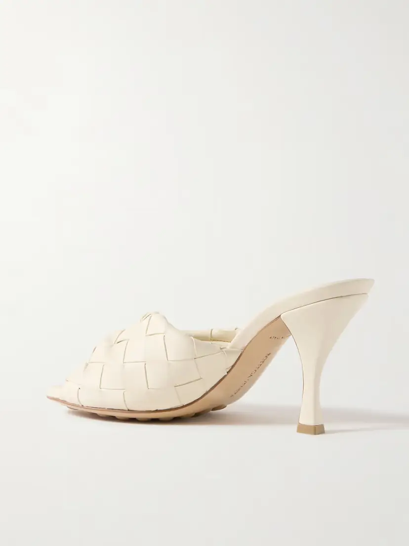 Bottega Veneta Blink Twisted Intrecciato Leather Mules | Thumbnail 3 Bottega Veneta Blink Twisted Intrecciato Leather Mules | Thumbnail 3