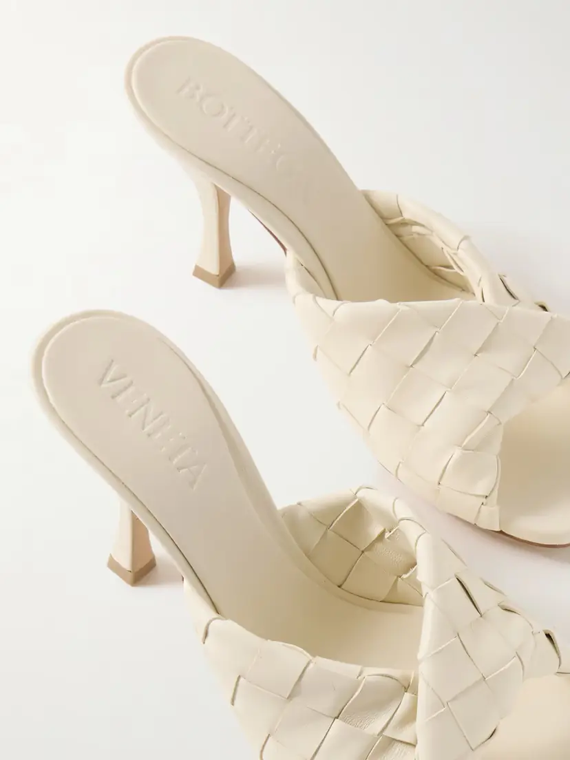 Bottega Veneta Blink Twisted Intrecciato Leather Mules | Thumbnail 4 Bottega Veneta Blink Twisted Intrecciato Leather Mules | Thumbnail 4