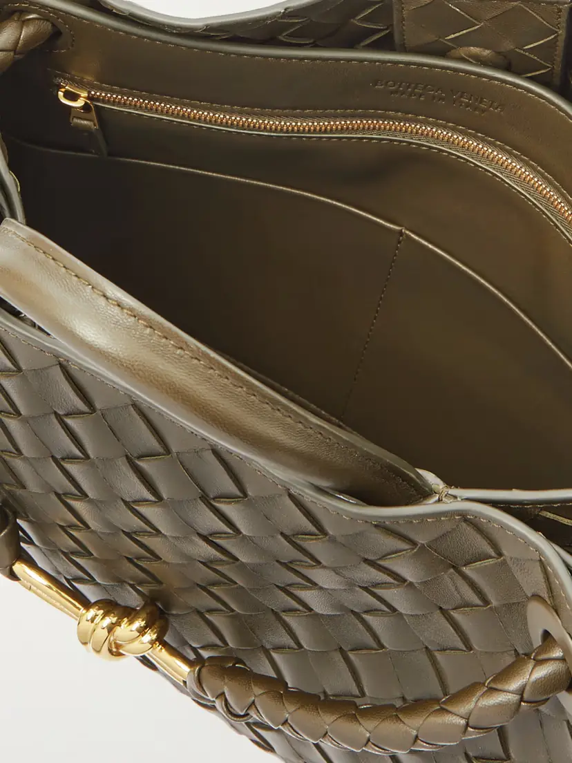 Bottega Veneta Andiamo Medium Intrecciato Leather Tote | Thumbnail 5 Bottega Veneta Andiamo Medium Intrecciato Leather Tote | Thumbnail 5
