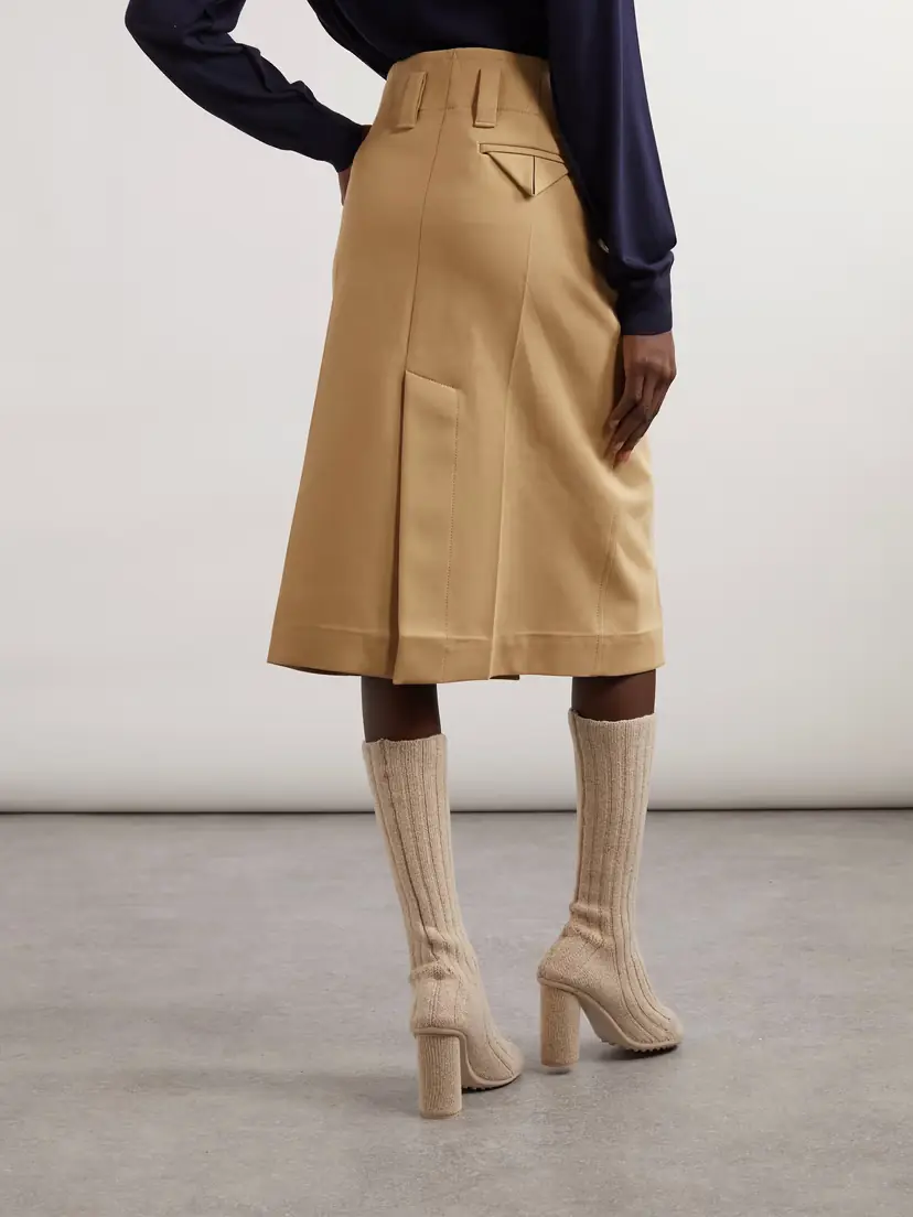 Bottega Veneta Cotton-canvas Skirt | Thumbnail 3 Bottega Veneta Cotton-canvas Skirt | Thumbnail 3