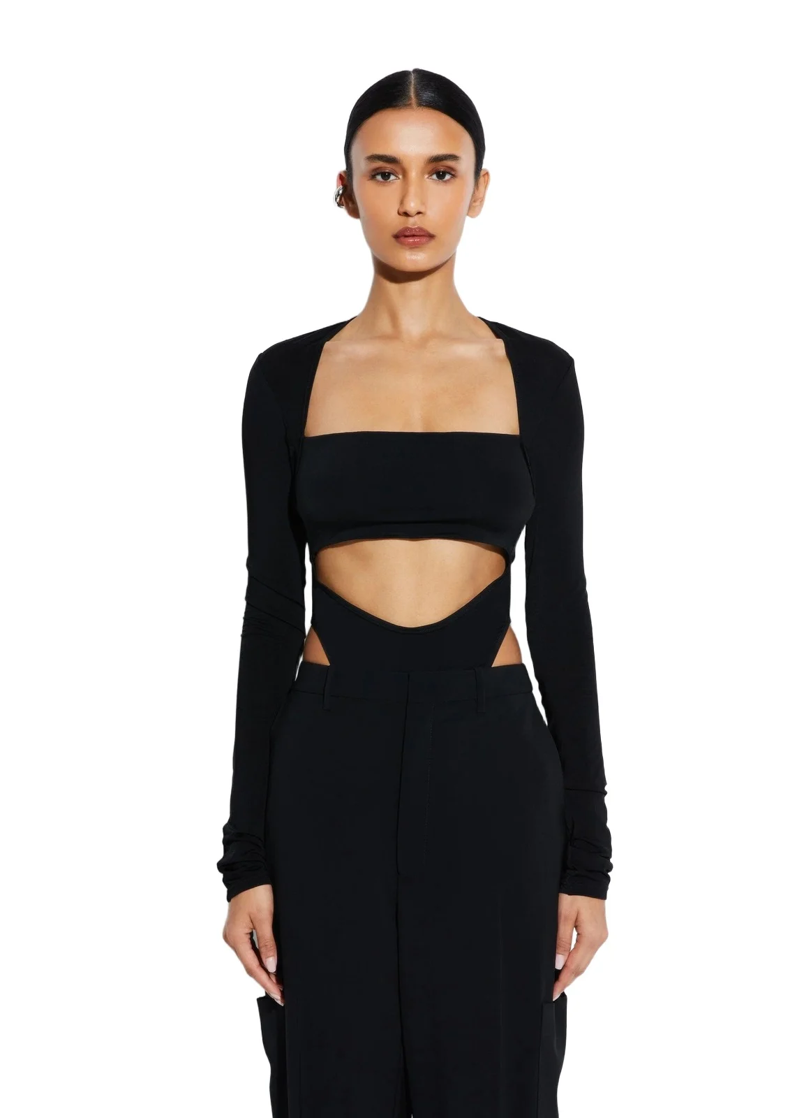 Jersey Long Sleeve Bodysuit Jersey Long Sleeve Bodysuit